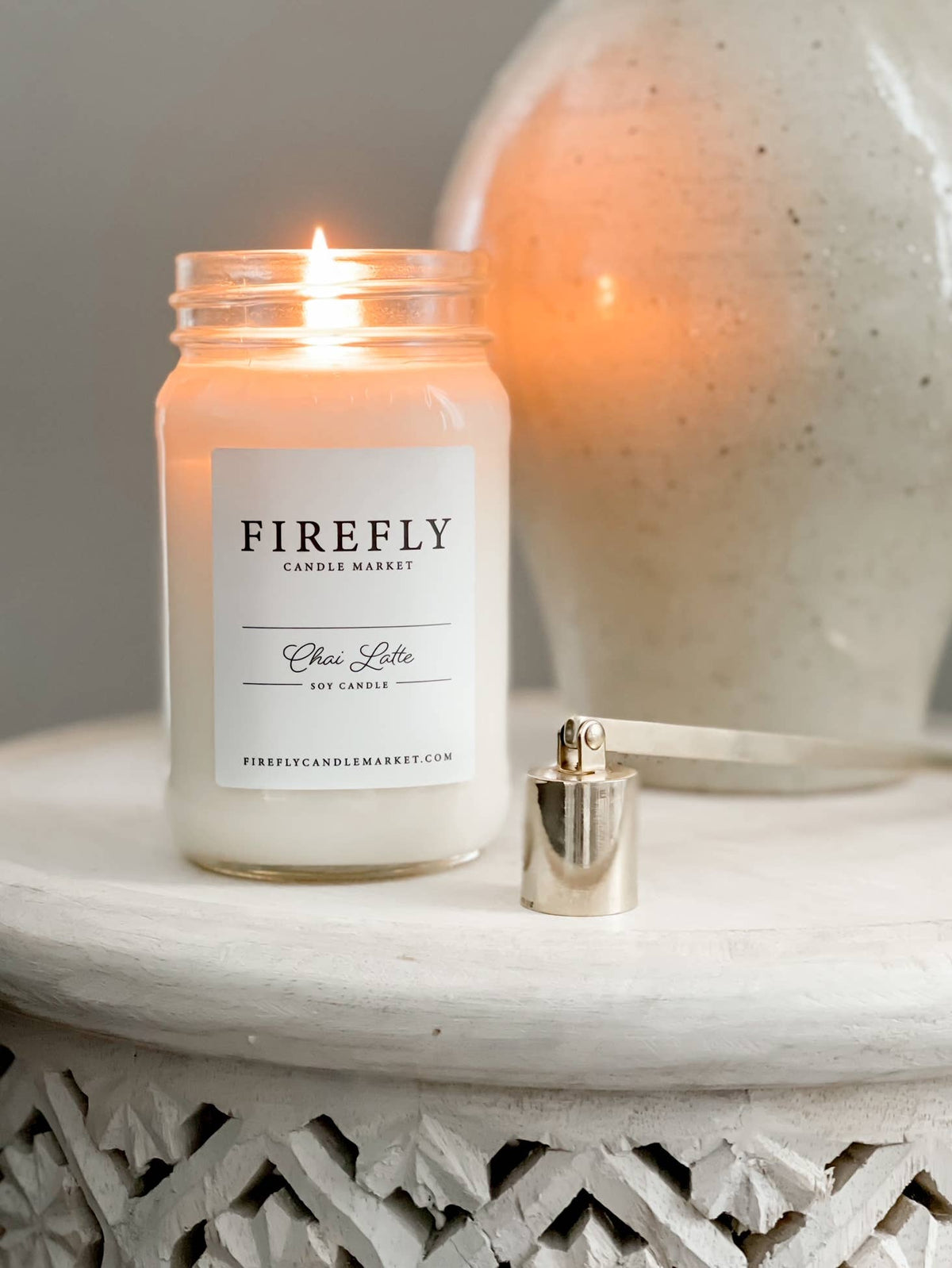 Firefly Candle Market - Chai Latte: Large Candle