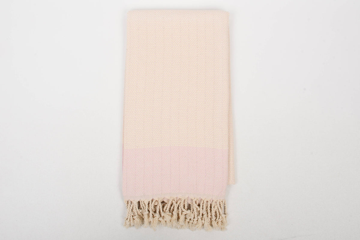 Turkish Cotton Beach Towel – Hot Pink