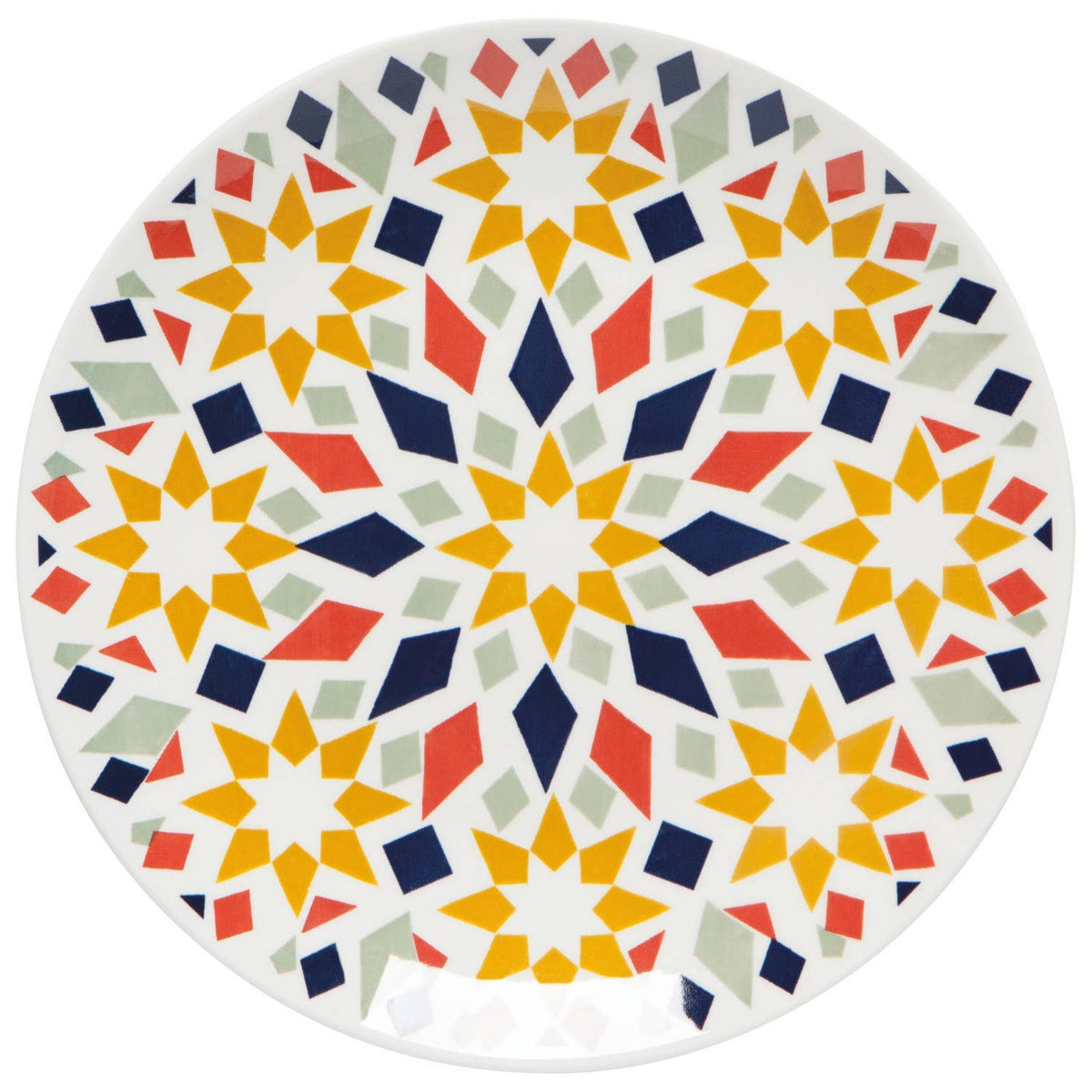 Kaleidoscope Stamped Plate