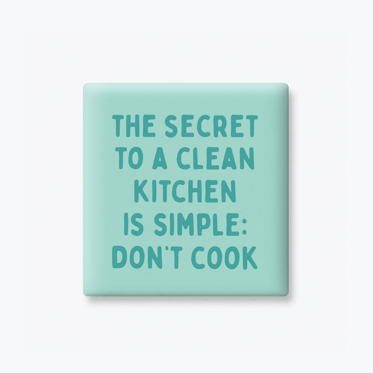 Funny Magnet - Secret to a Clean Kitchen