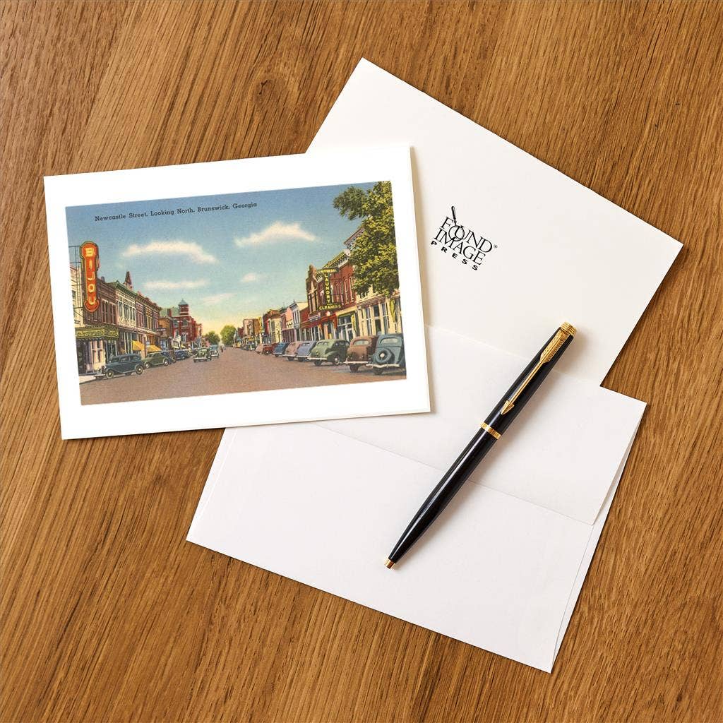 Greeting Card: Newcastle Street, Brunswick
