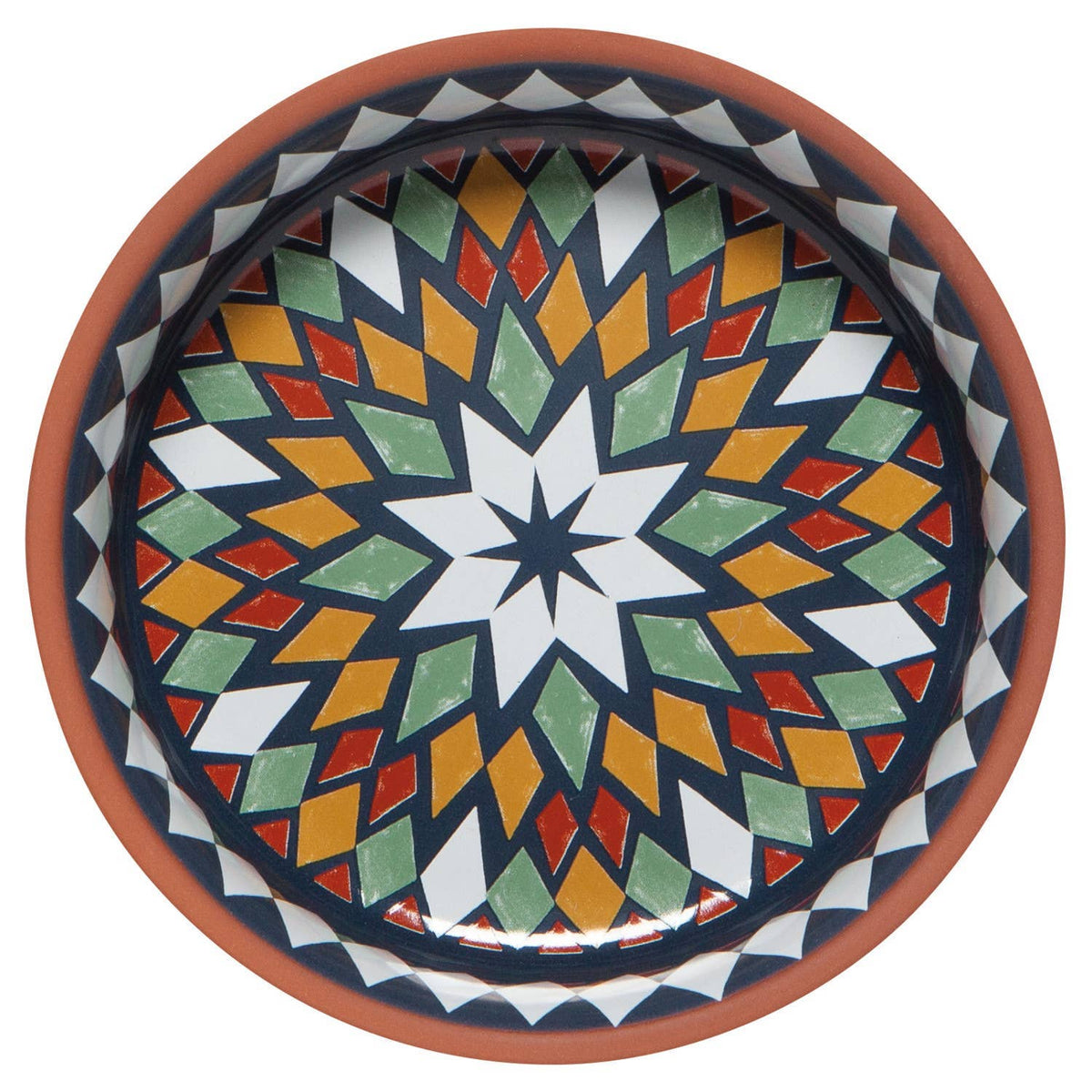 Kaleidoscope Terracotta Small Dish