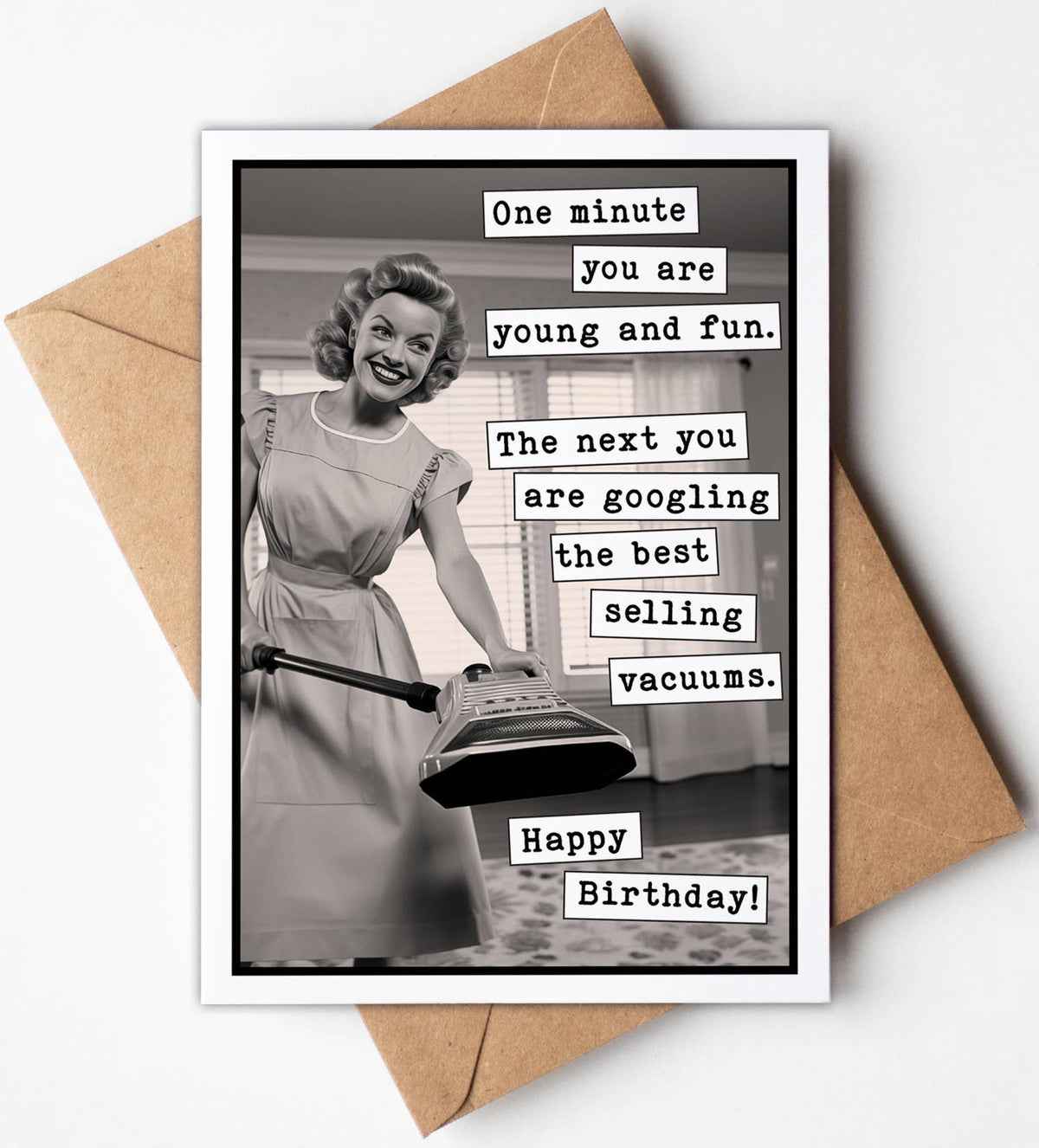 Young & Fun Happy Birthday Card