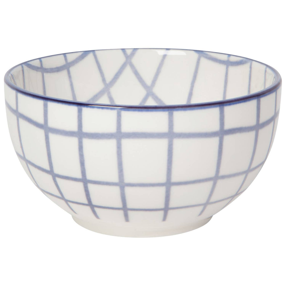 Wobbly Check Bowls Set of 4