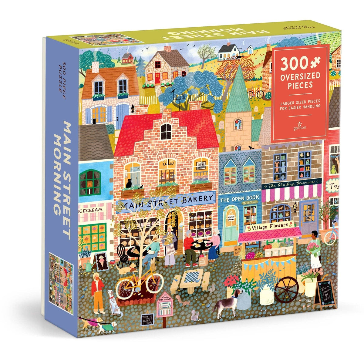Main Street Morning 300 Piece Puzzle