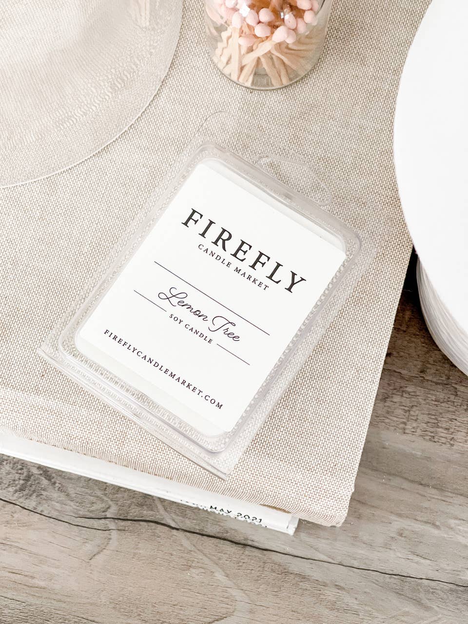 Firefly Candle Market - Lemon Tree: Small Candle