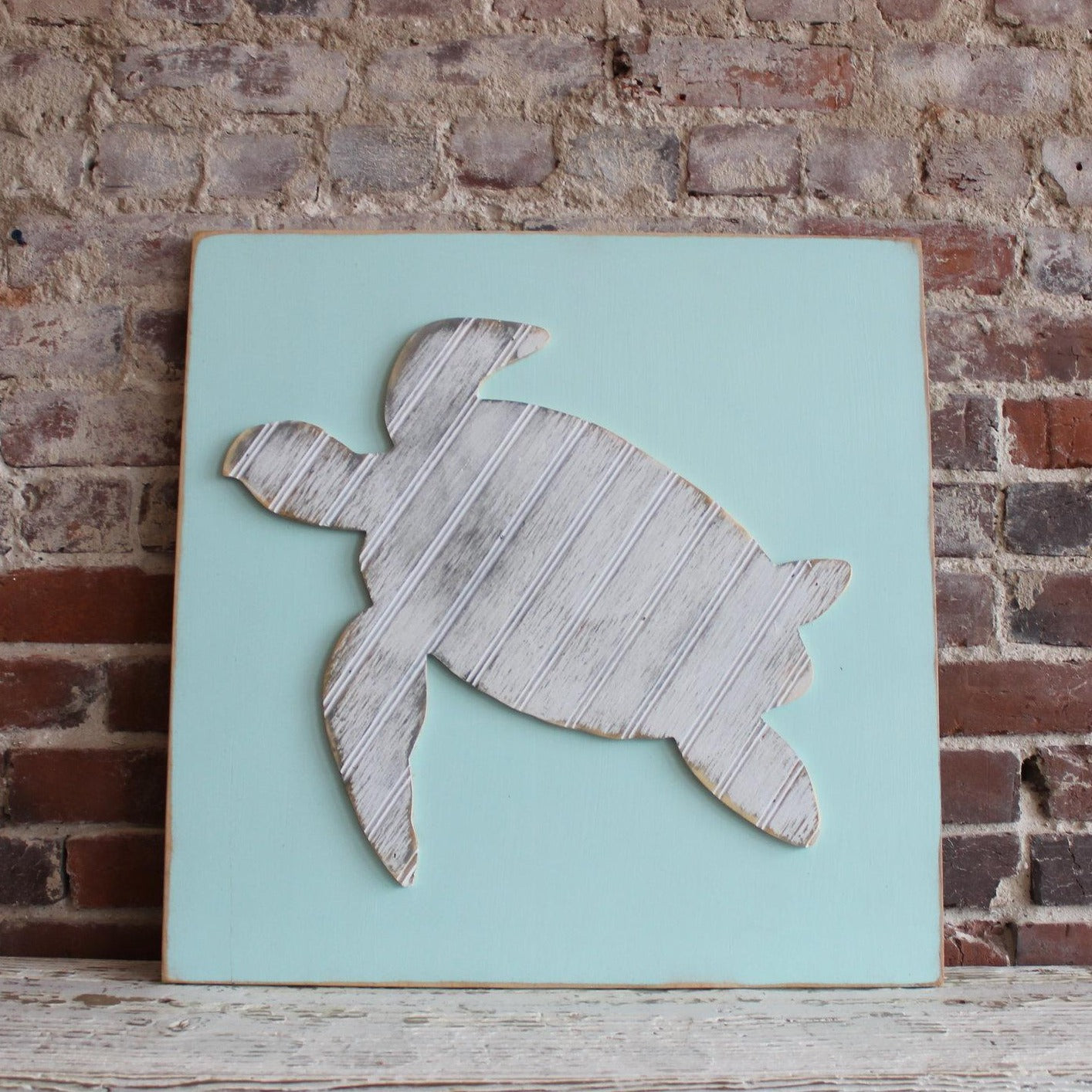 turtle wall art wooden grace graffiti