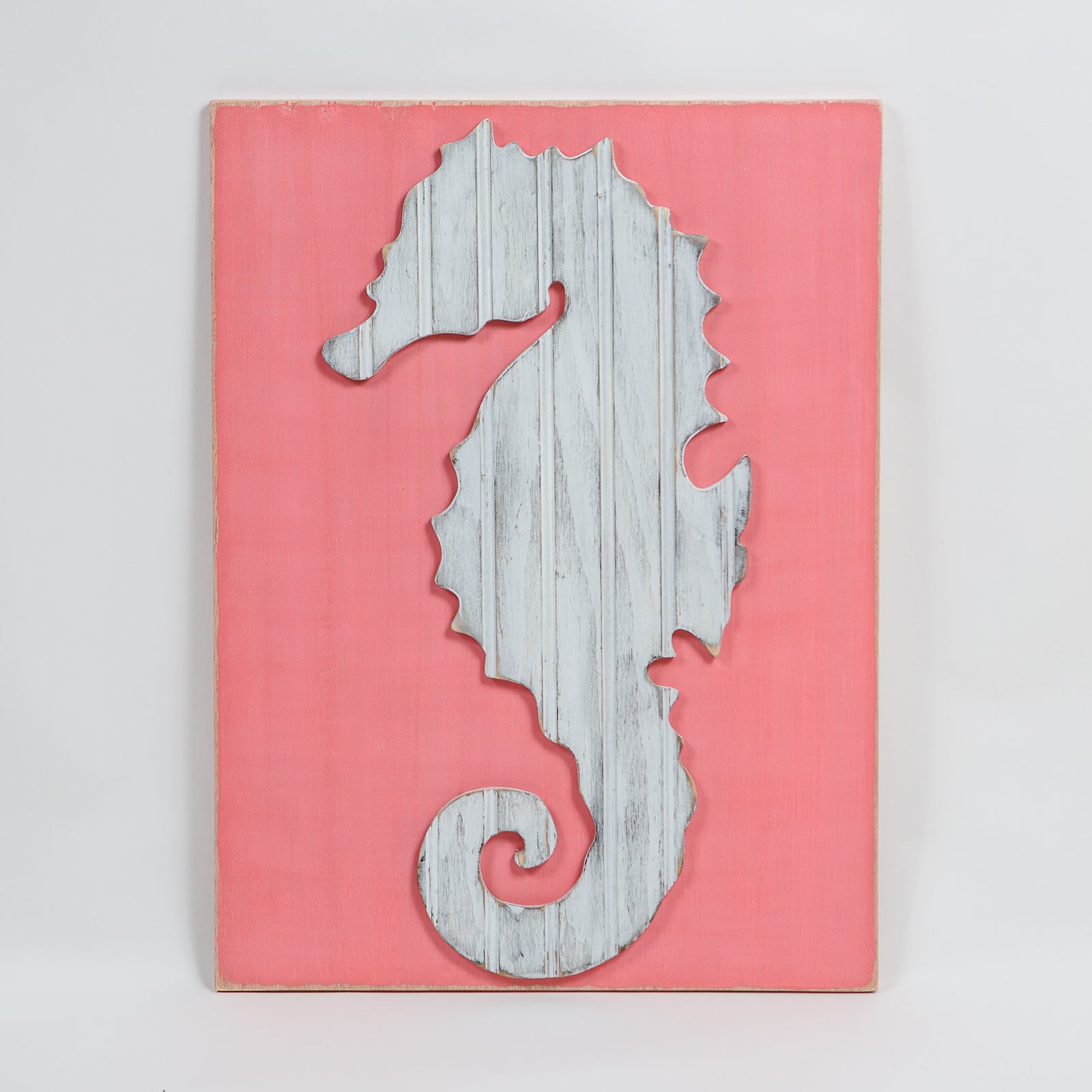 wooden seahorse wall art | grace graffiti