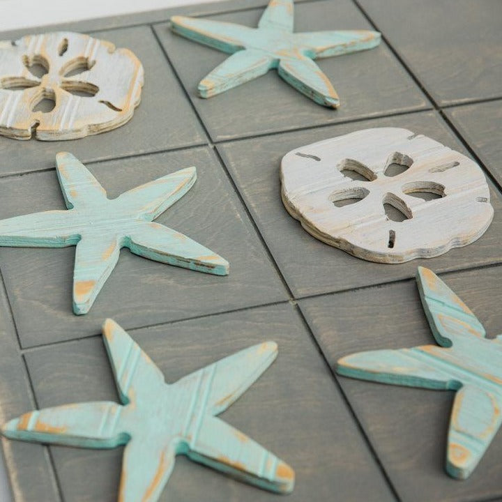 Tic-Tac Toe Sea Star Sand Dollar grace graffiti