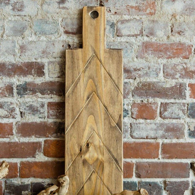 wooden charcuterie board grace graffiti