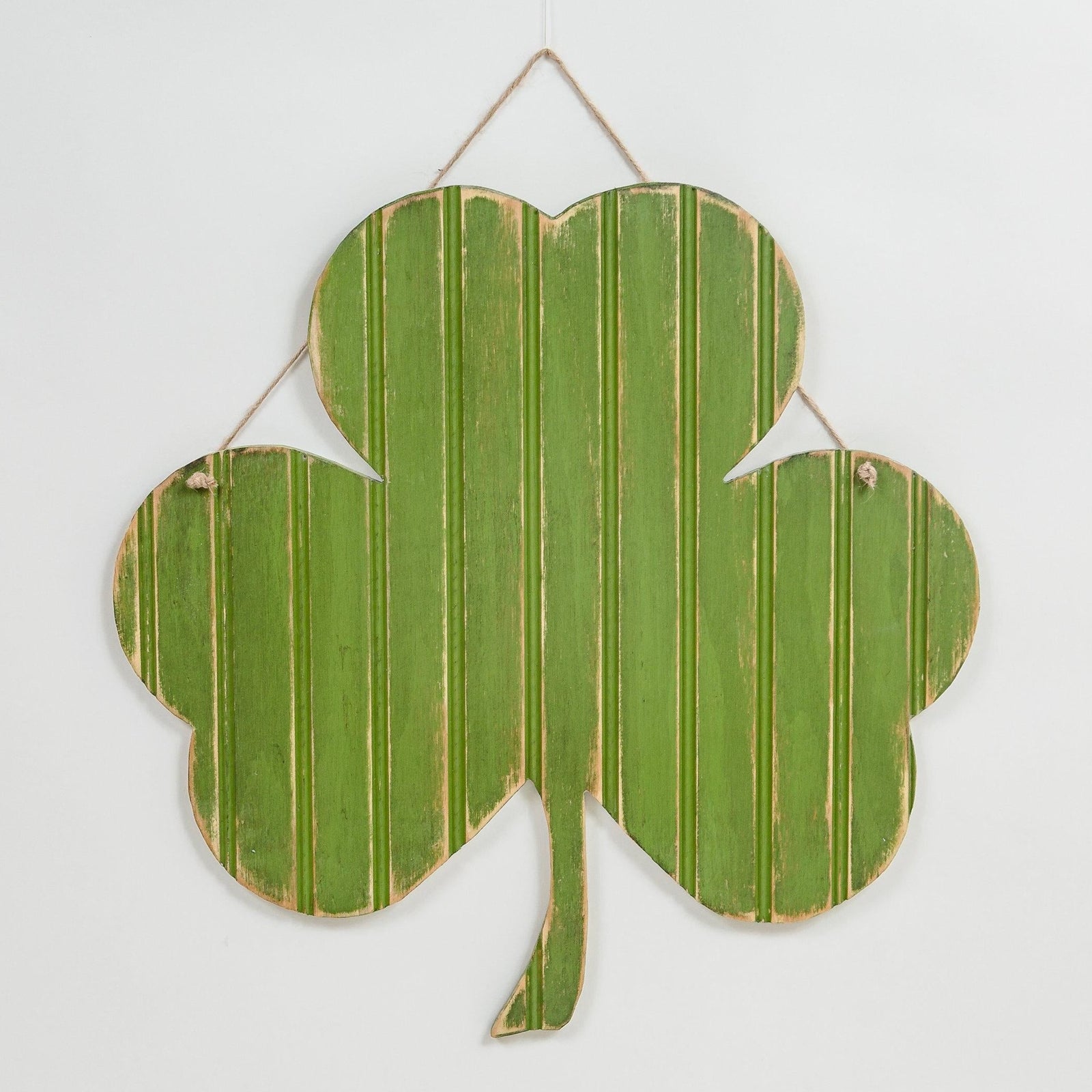 wooden shamrock hanger grace graffiti