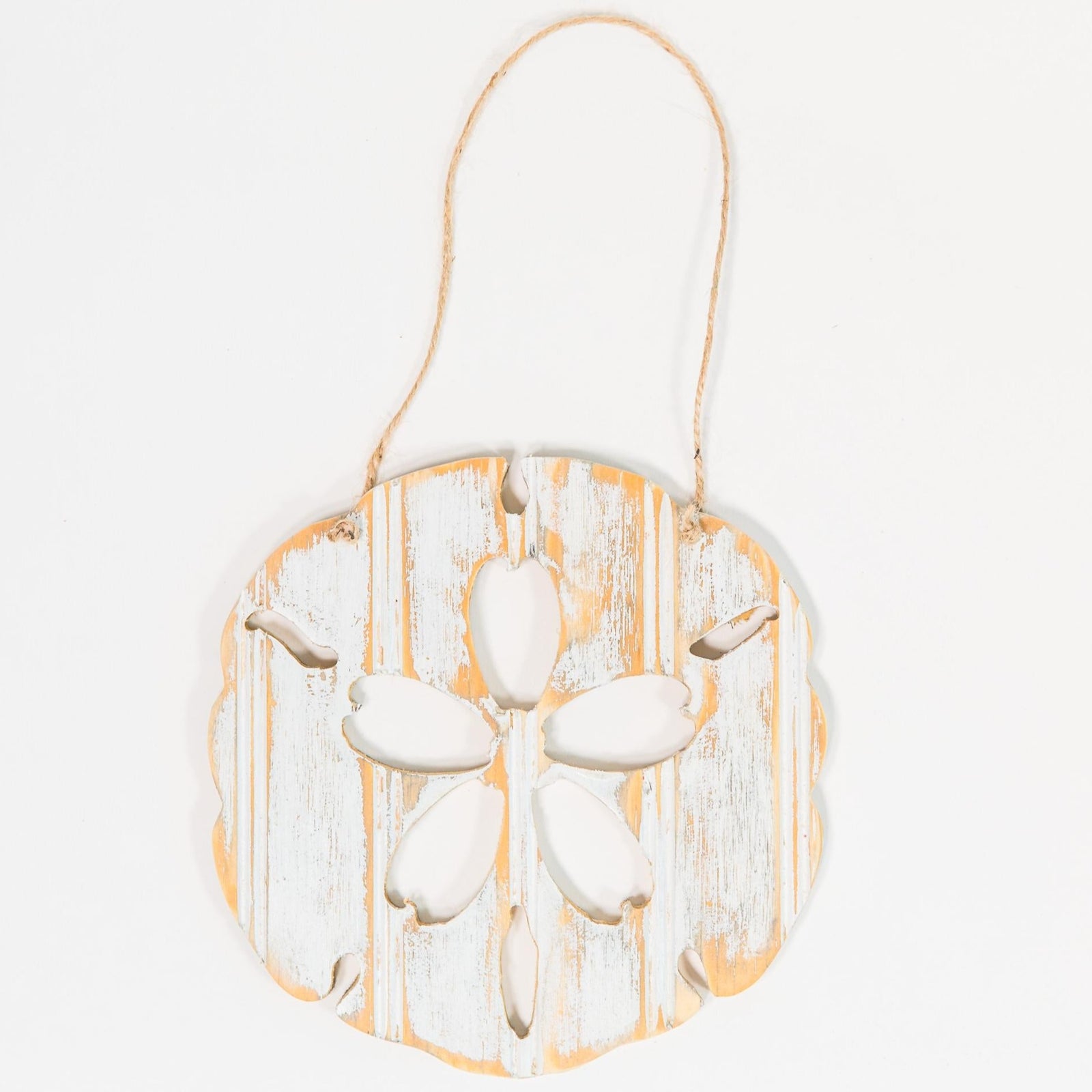 sand dollar wooden hanger grace graffiti