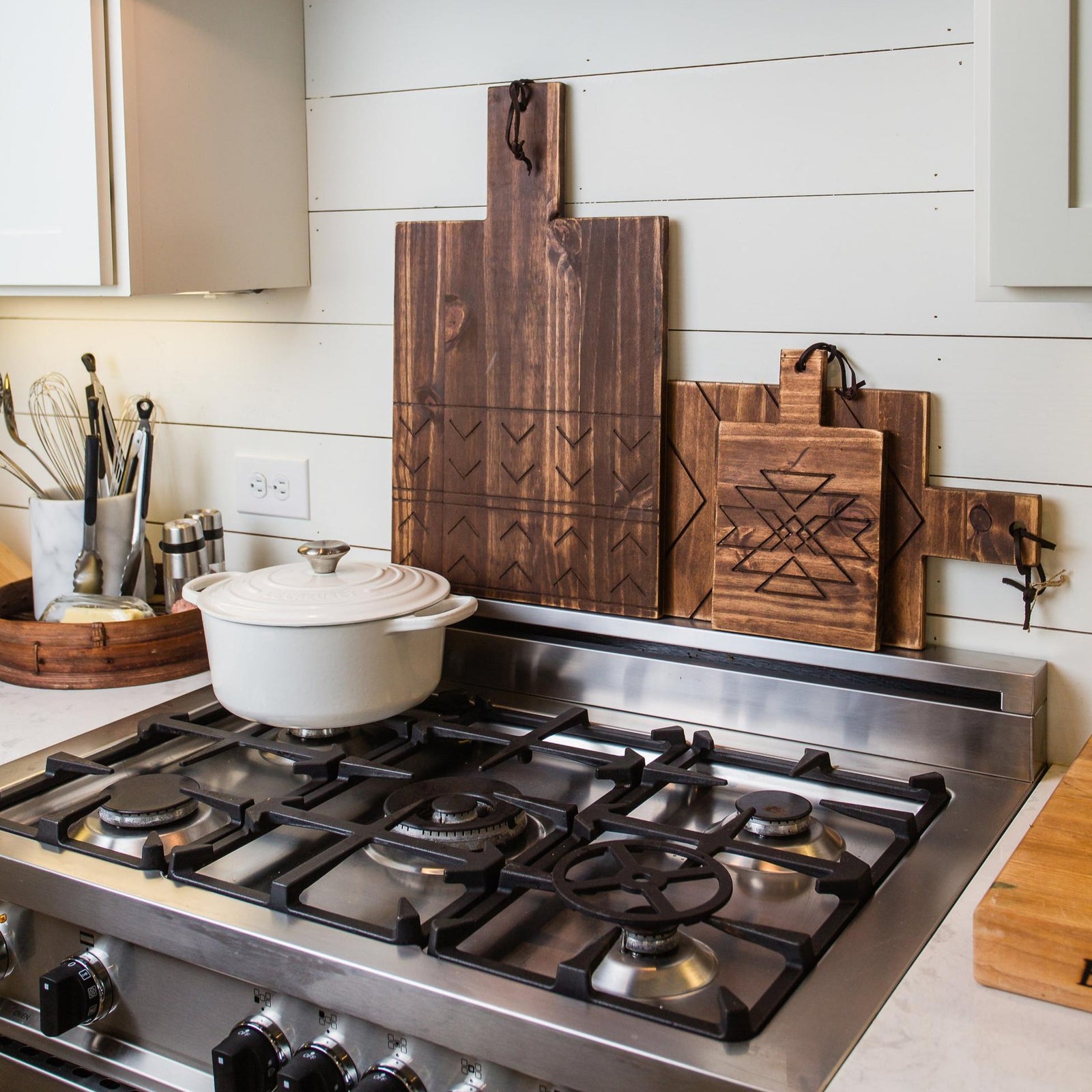 aztec wooden paddle bread board grace graffiti