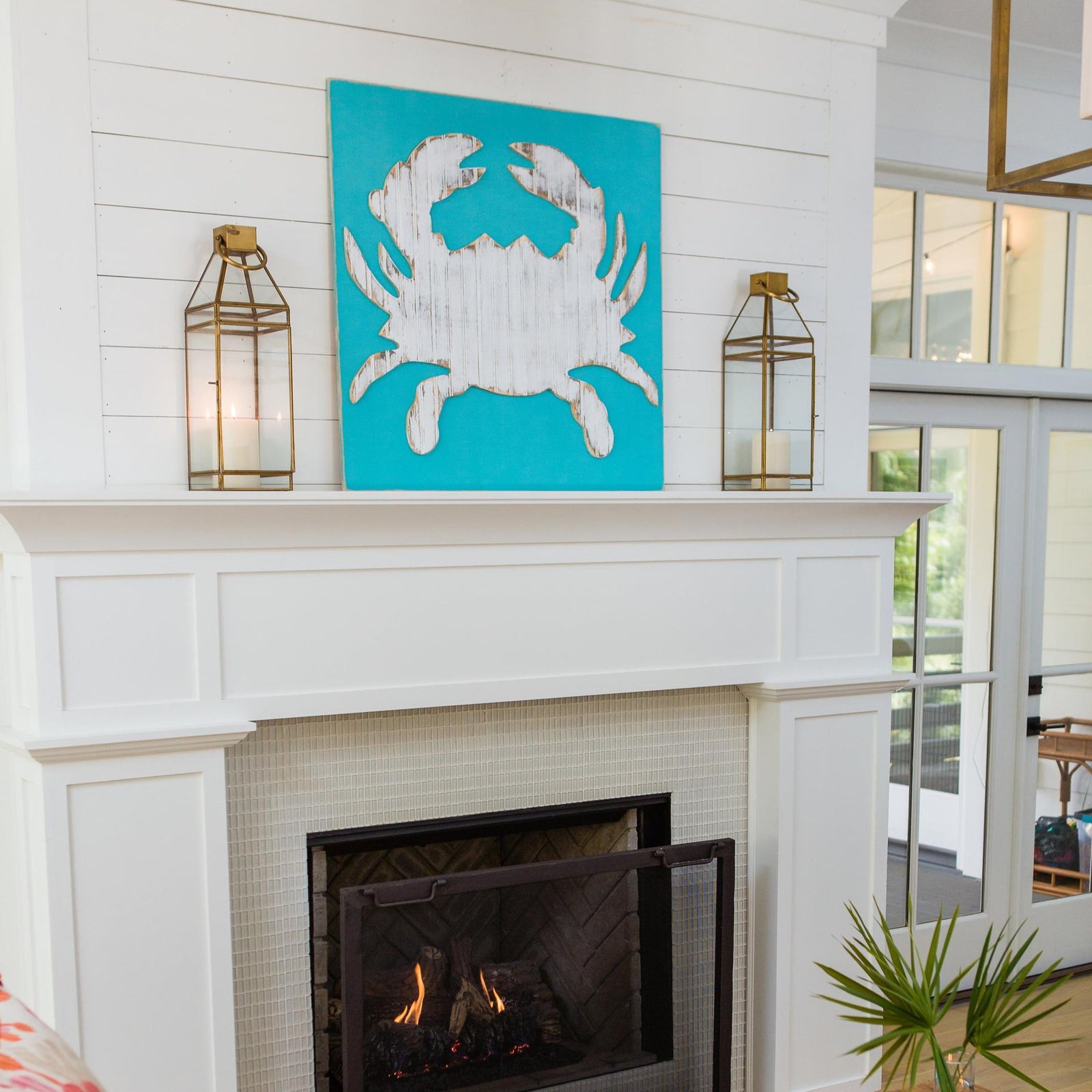 wooden crab wall art | grace graffiti
