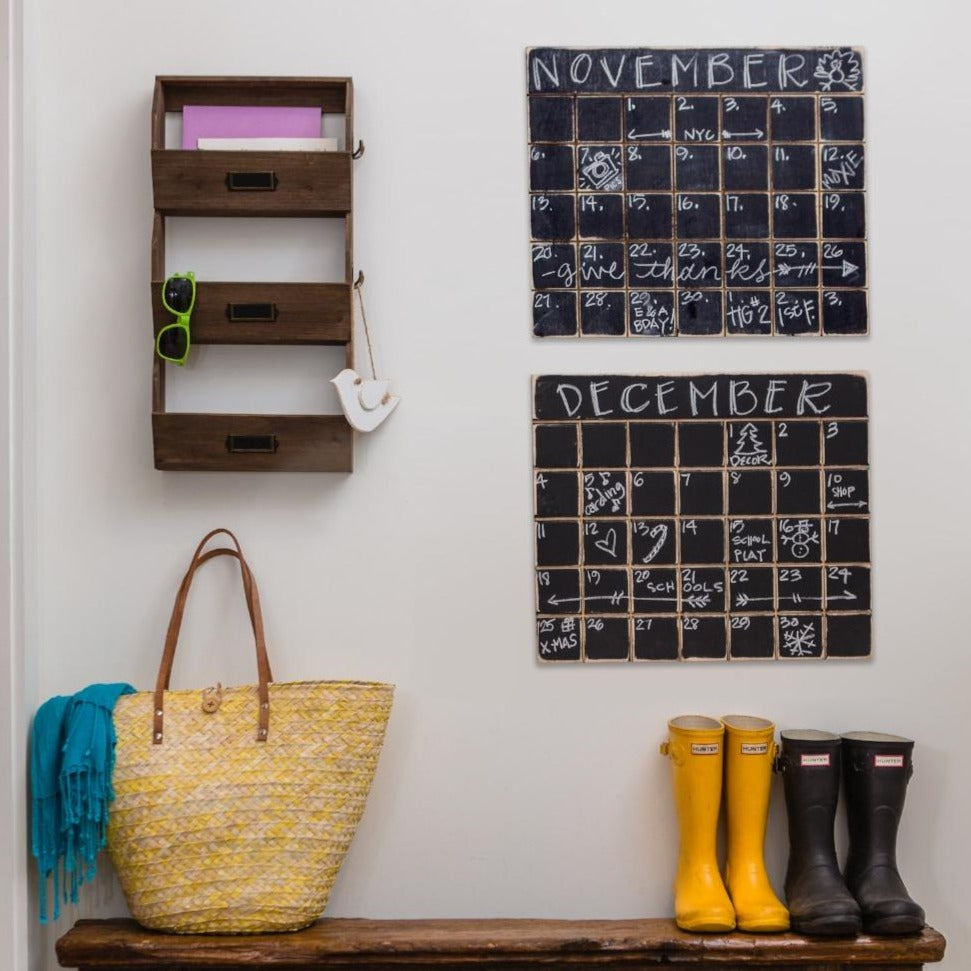 chalkboard calendar grace graffiti