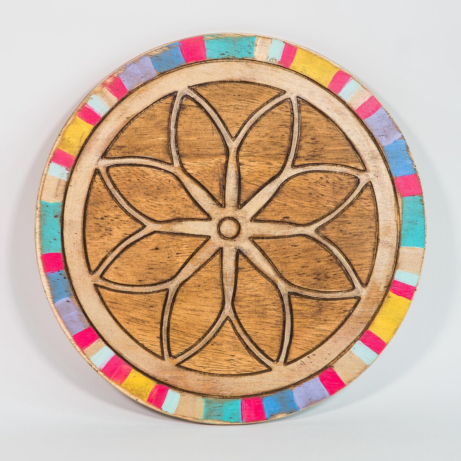 Multicolored dream catcher grace graffiti