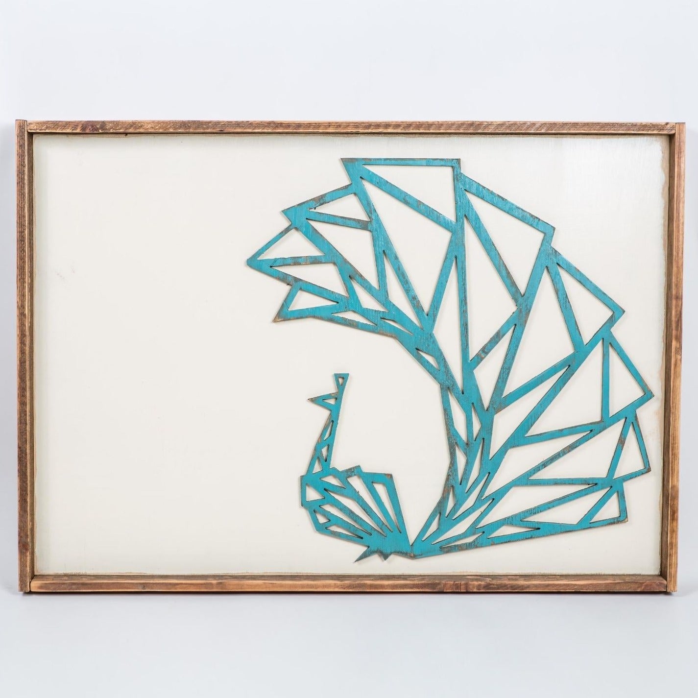 geometric peacock grace graffiti