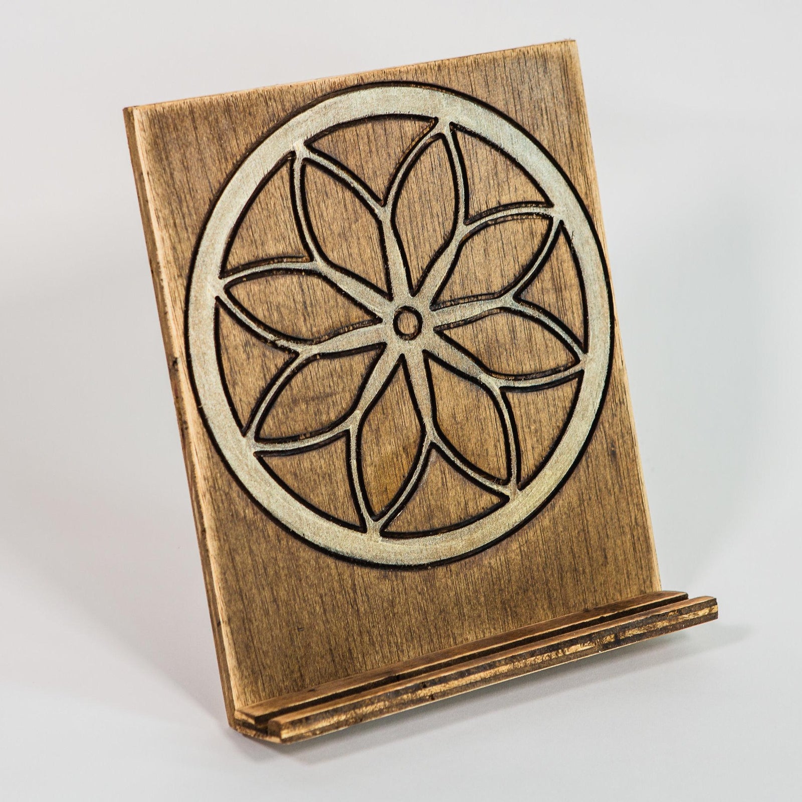 engraved dream catcher tablet stand grace graffiti