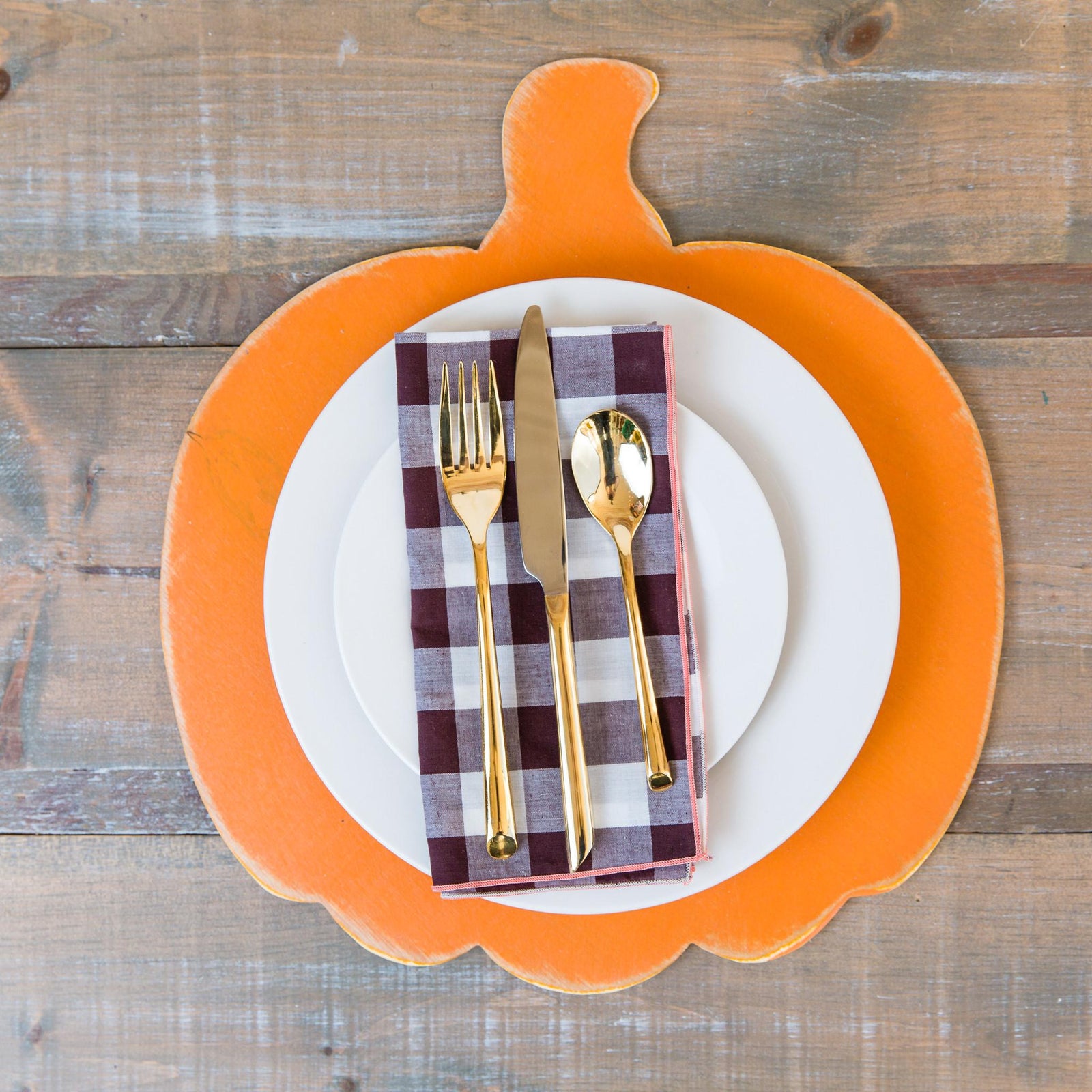 wooden pumpkin placemats  grace graffiti