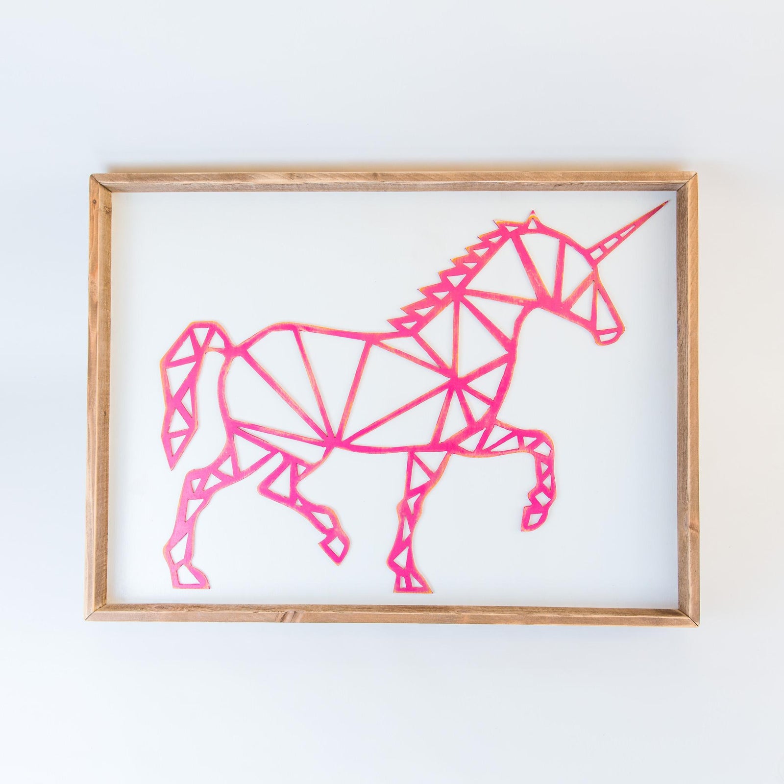 geometric unicorn  grace graffiti