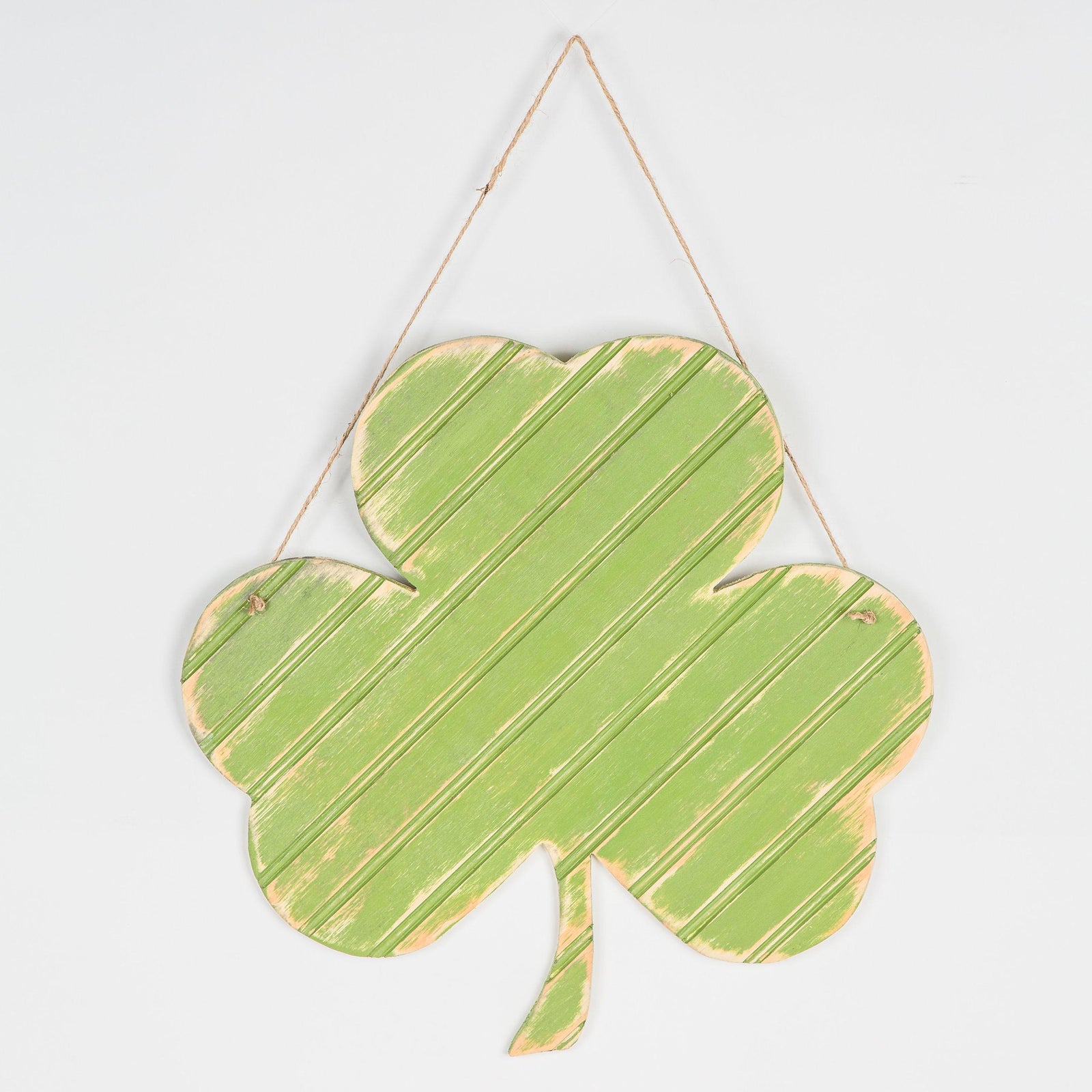 wooden shamrock hanger grace graffiti