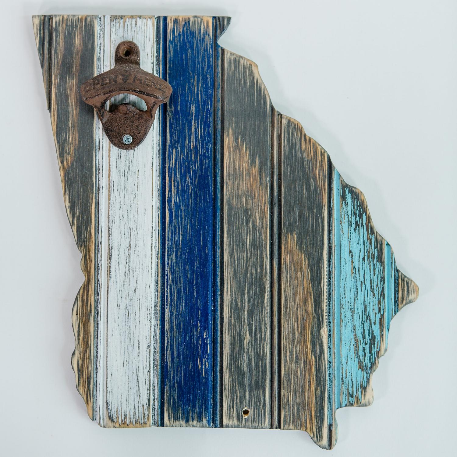 california state wooden bottle opener | grace graffiti