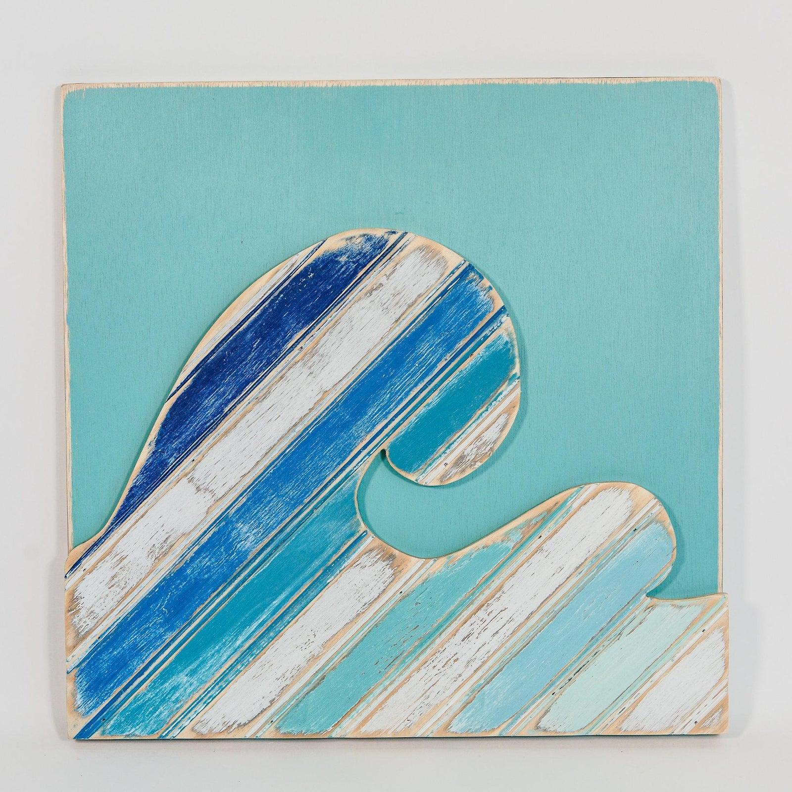 waves wall art striped wooden grace graffiti