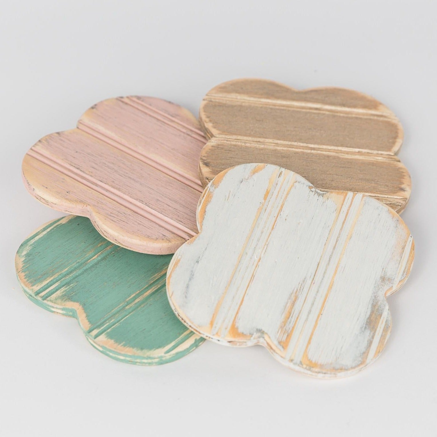 quatrefoil coaster set  grace graffiti