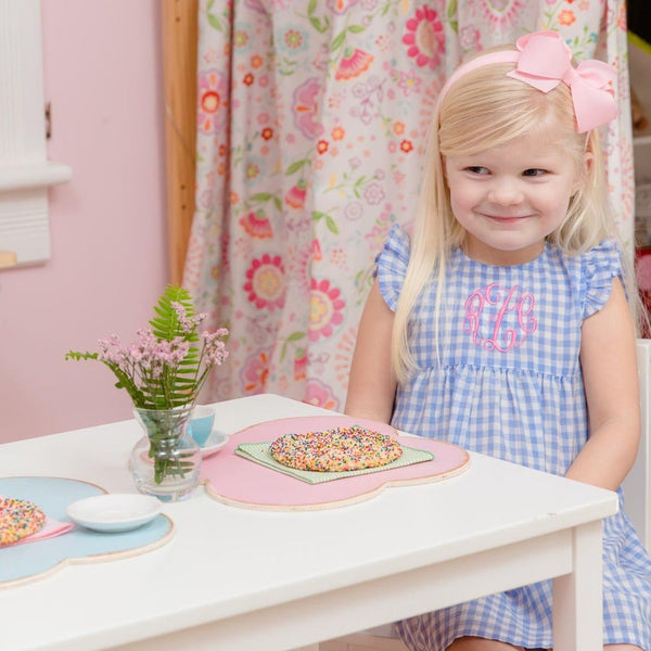 Wooden Quatrefoil Placemats Grace Graffiti