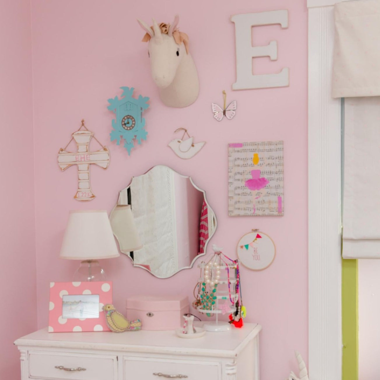 wooden cross hanger nursery  Grace Graffiti