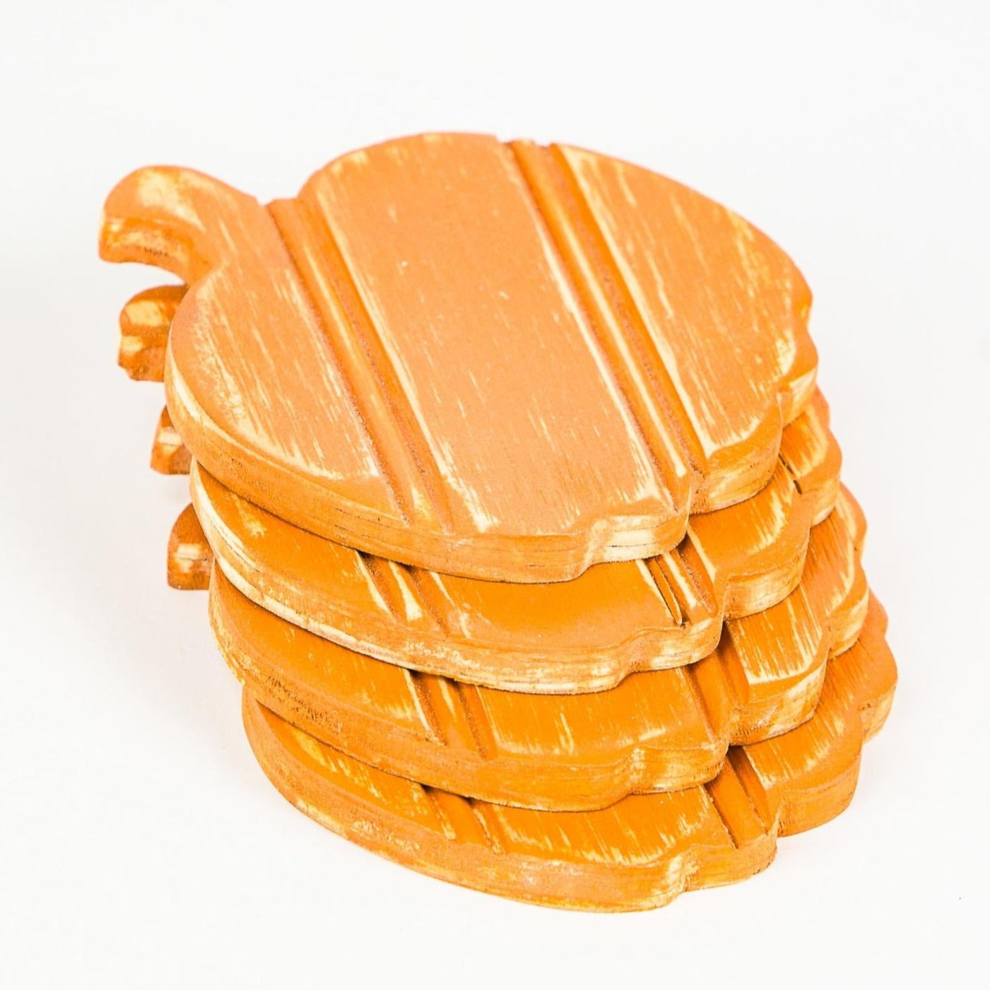 wooden pumpkin coasters  grace graffiti