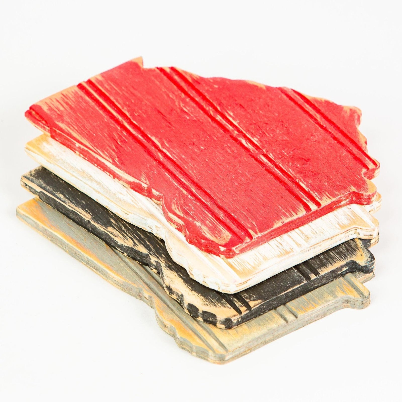 state coasters wooden grace graffiti