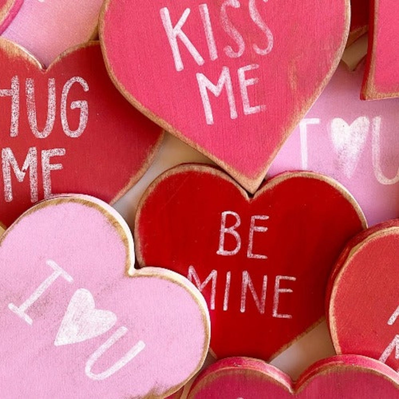 heart wooden coaster | grace graffiti