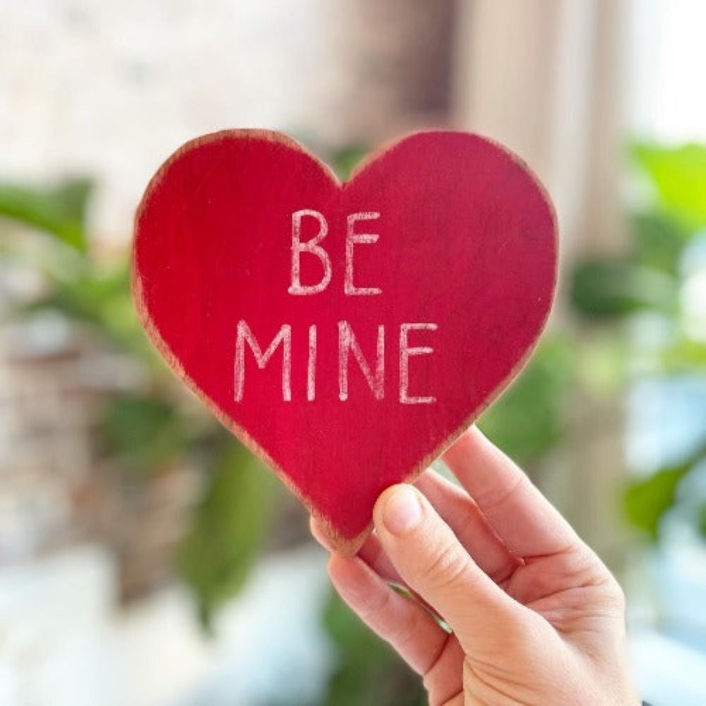 heart wooden coaster | grace graffiti