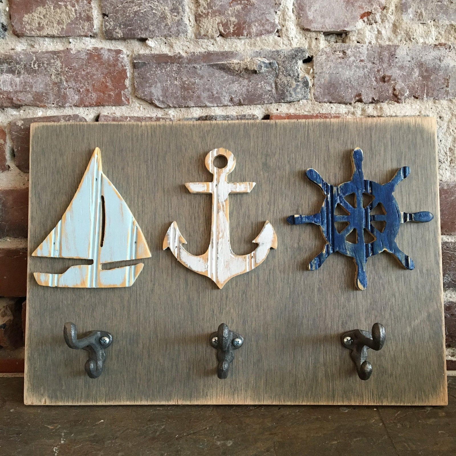 nautical wall art hooks grace graffiti