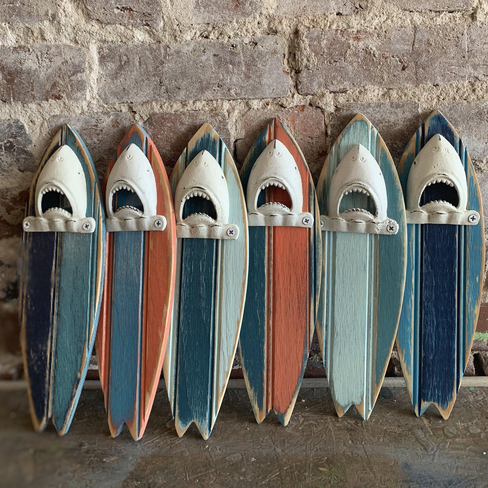 shark surfboard bottle opener grace graffiti