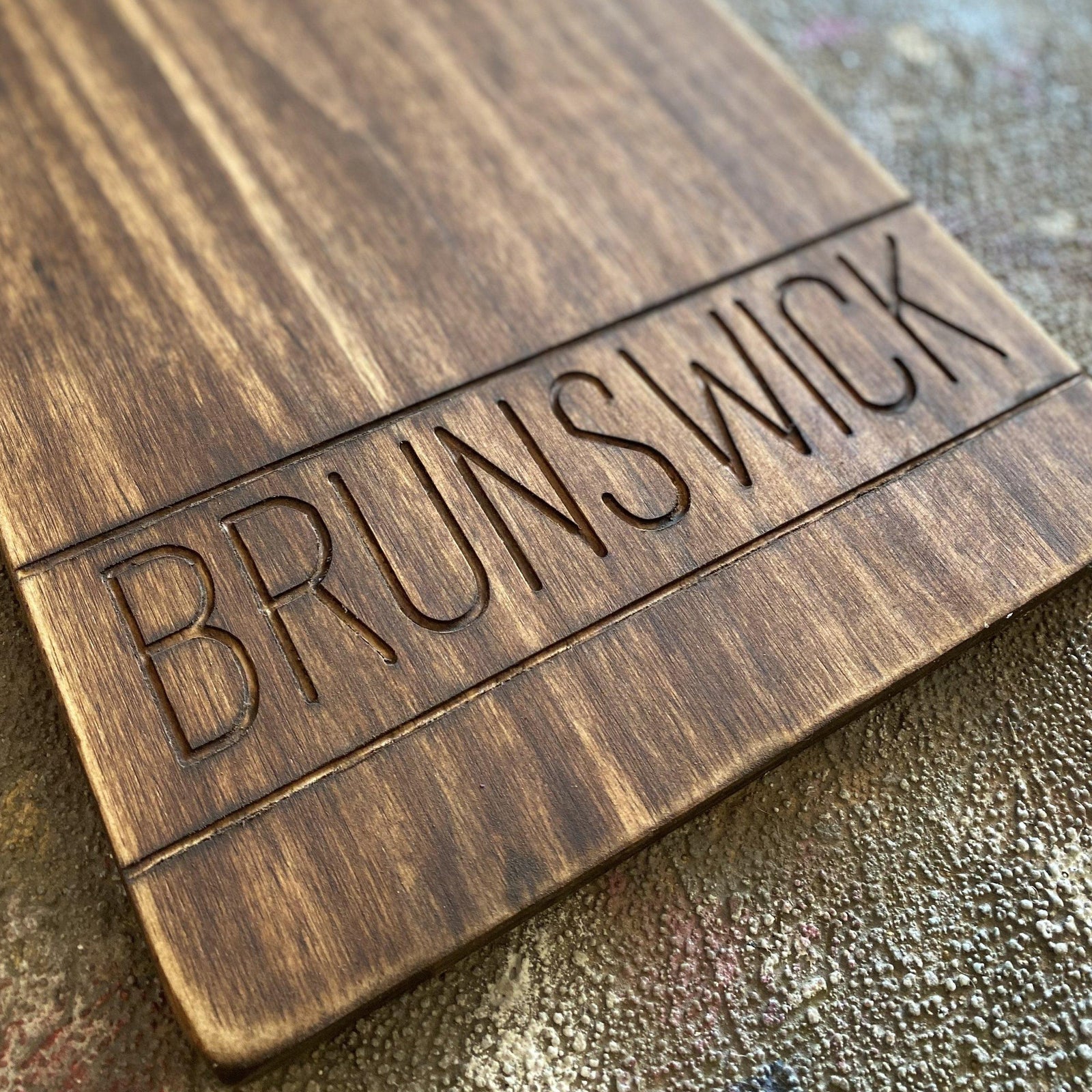 Custom engraved charcuterie board  Grace Graffiti