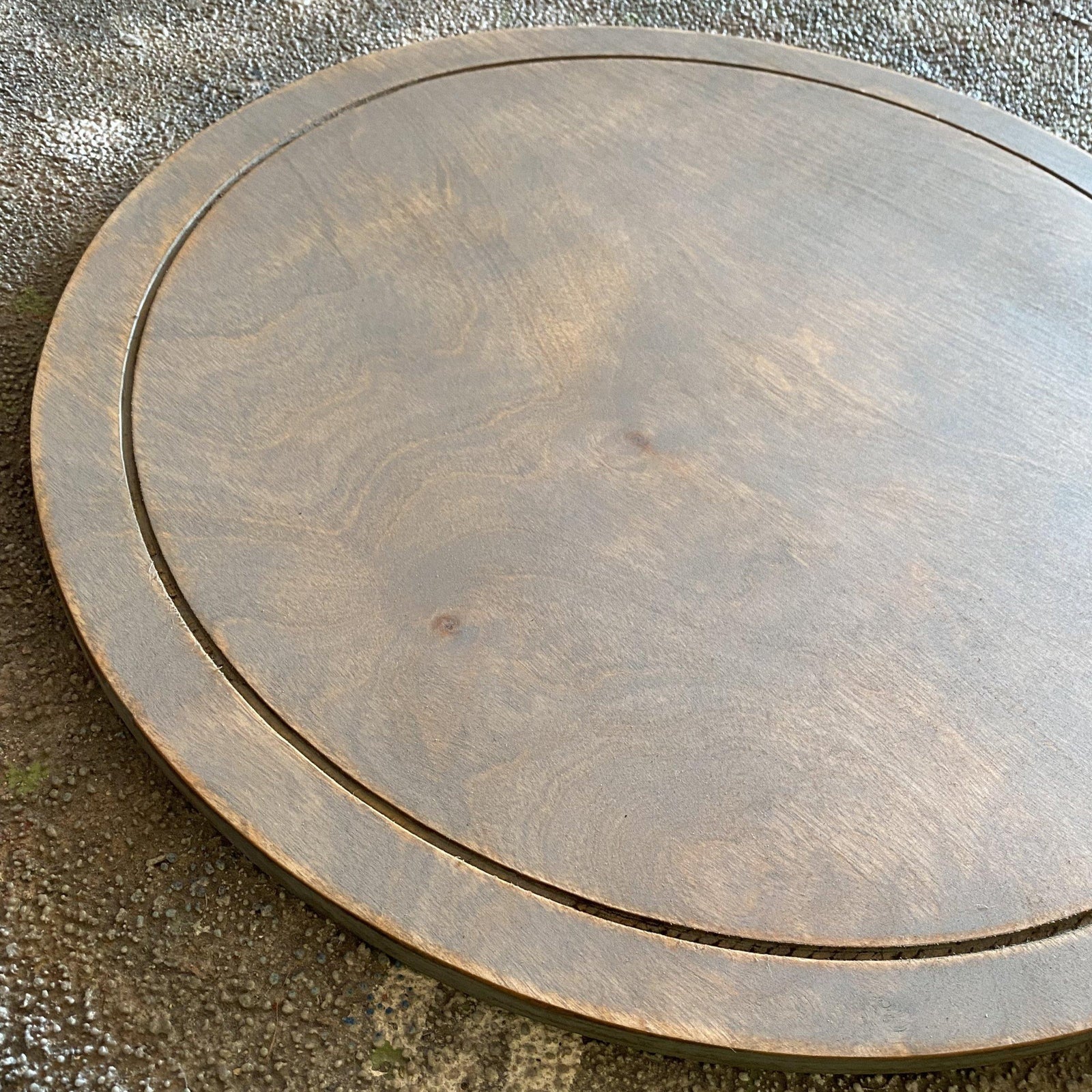 wooden lazy susan grace graffiti