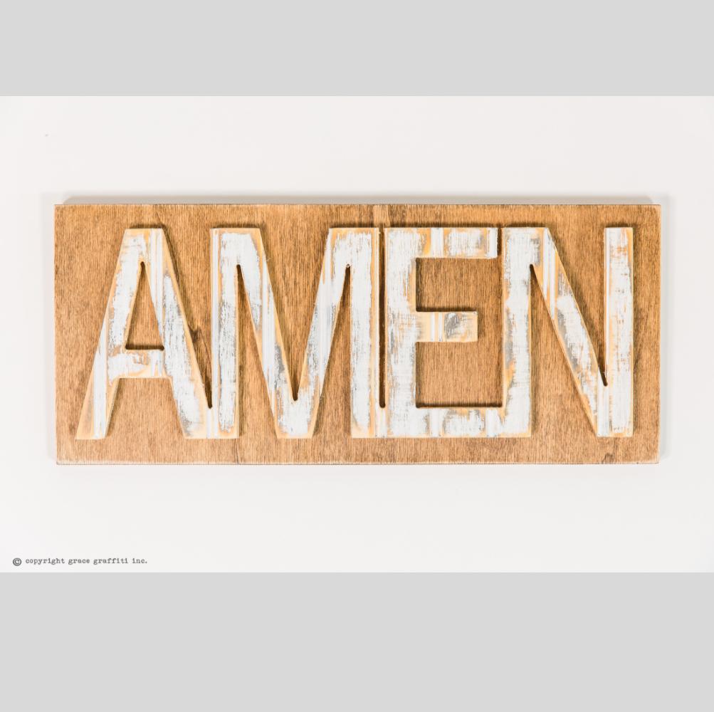 amen sign grace graffiti