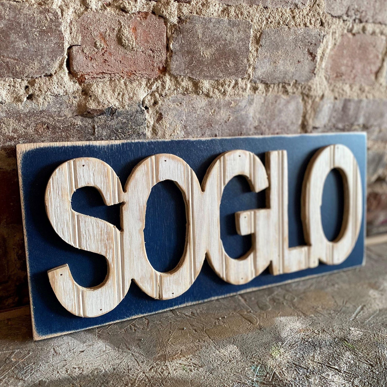 SoGlo Old Towne Neighborhood Sign  Grace Graffiti