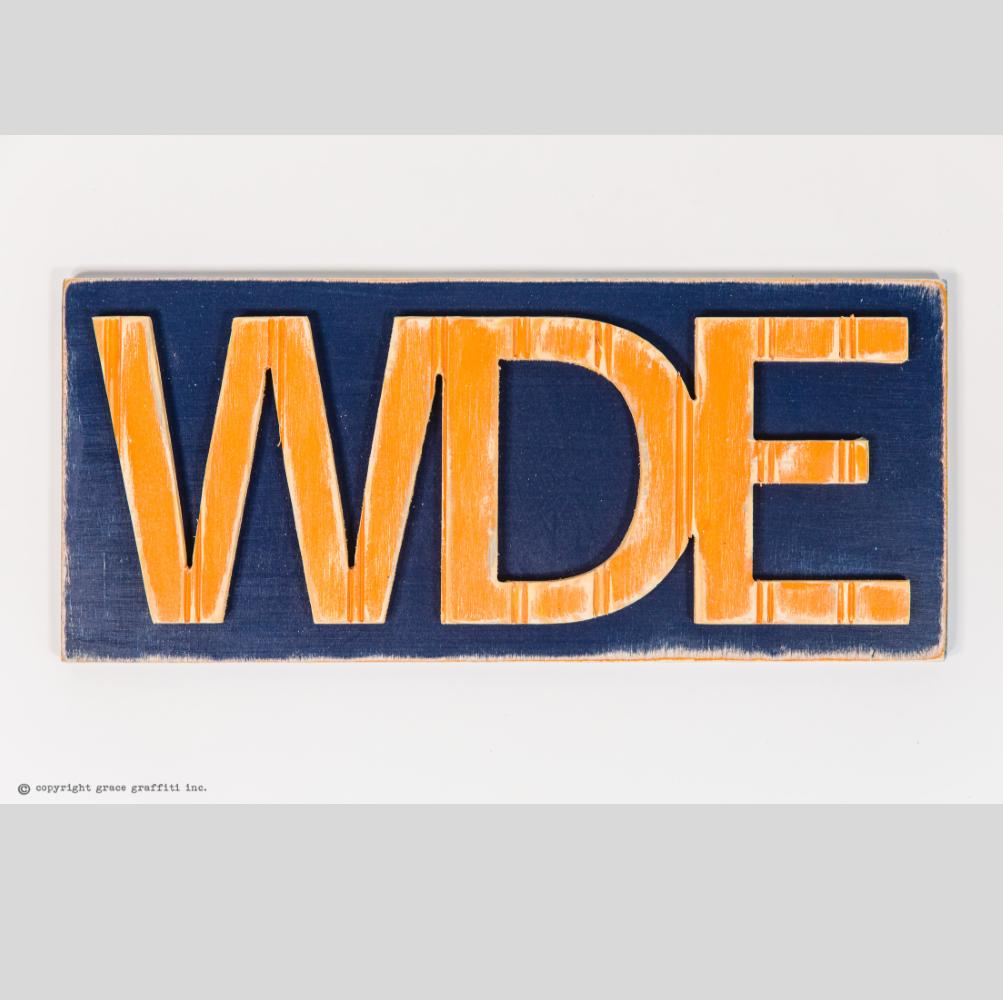 war damn eagle sign  Grace Graffiti